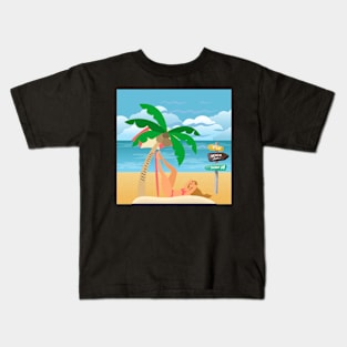 Beach vibe Kids T-Shirt